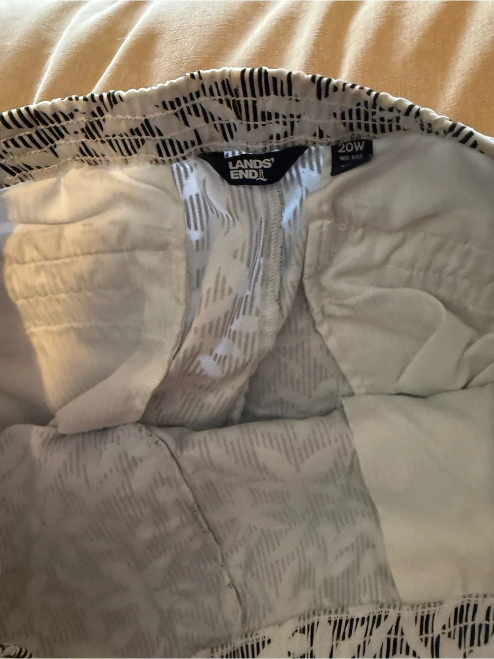 Lands' End stretch shorts